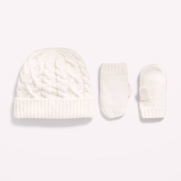 Old Navy toddler mittens and hat set M NWT - Picture 8 of 8